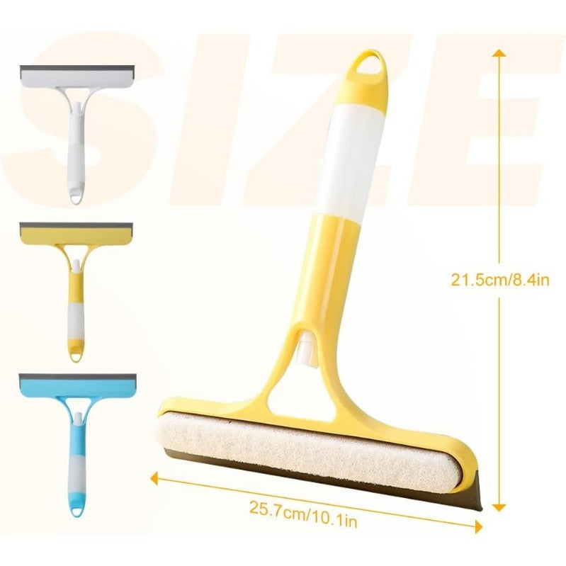 BrightSwipe Spray-Scrub-Squeegee All-in-One Glass Cleaner