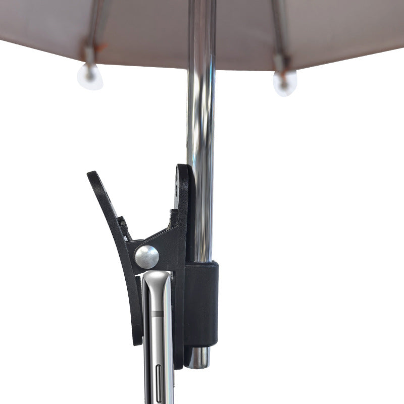 ☂️📱 Adjustable Phone Stand with Sun Shade – Universal Pig Suction Cup Phone Holder
