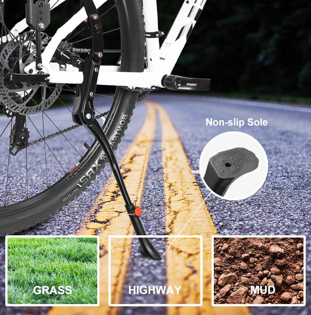 🚲 Premium Adjustable Bike Kickstand – Stability Meets Durability