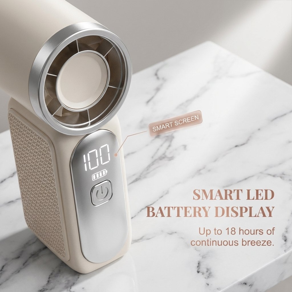 🔥Highly Recommended⚡Ultra-Light Turbo Cooling Fan