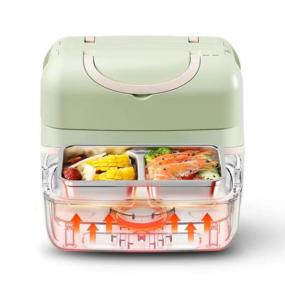 🔥Hot Sale 49% OFF🔥1.2L Portable Electric Lunch Box with Double-Layer