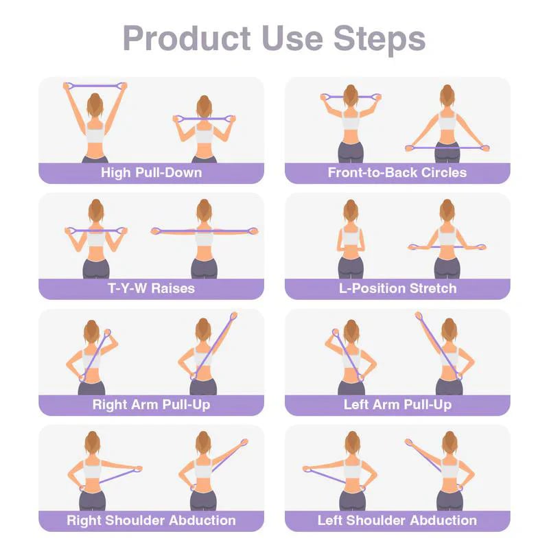 ⏰Ergonomic Posture Corrector Resistance Band