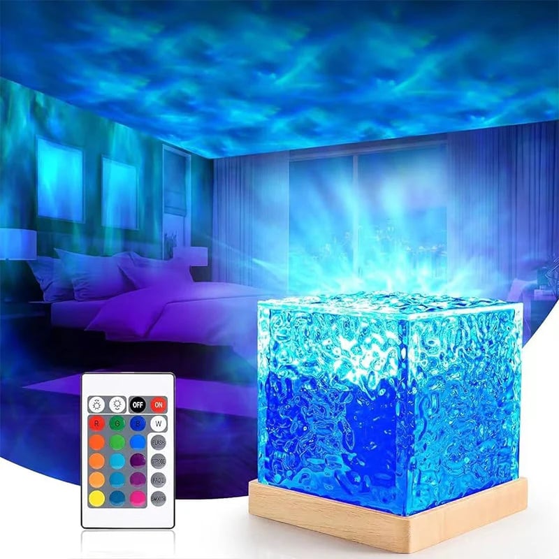 🌊✨Dynamic Water Ripple LED Ambient Light