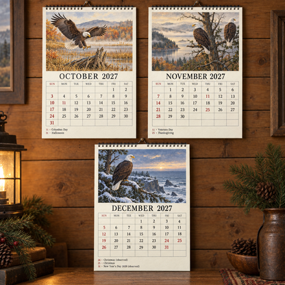 2027 • IN THE WILD • BALD EAGLES