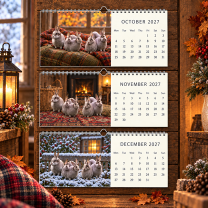✨🌿2027 A Special Rabbit Calendar🐰