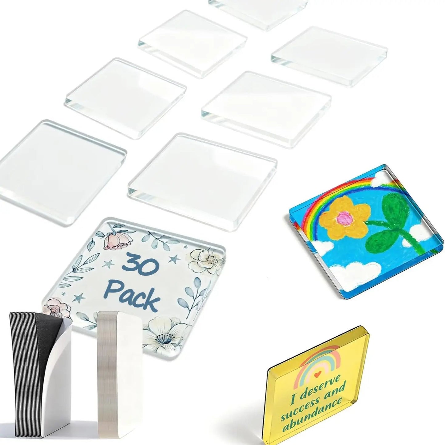 🧲 DIY Acrylic Fridge Magnet Kit