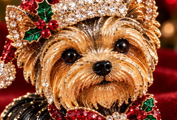Close-up enamel fur texture