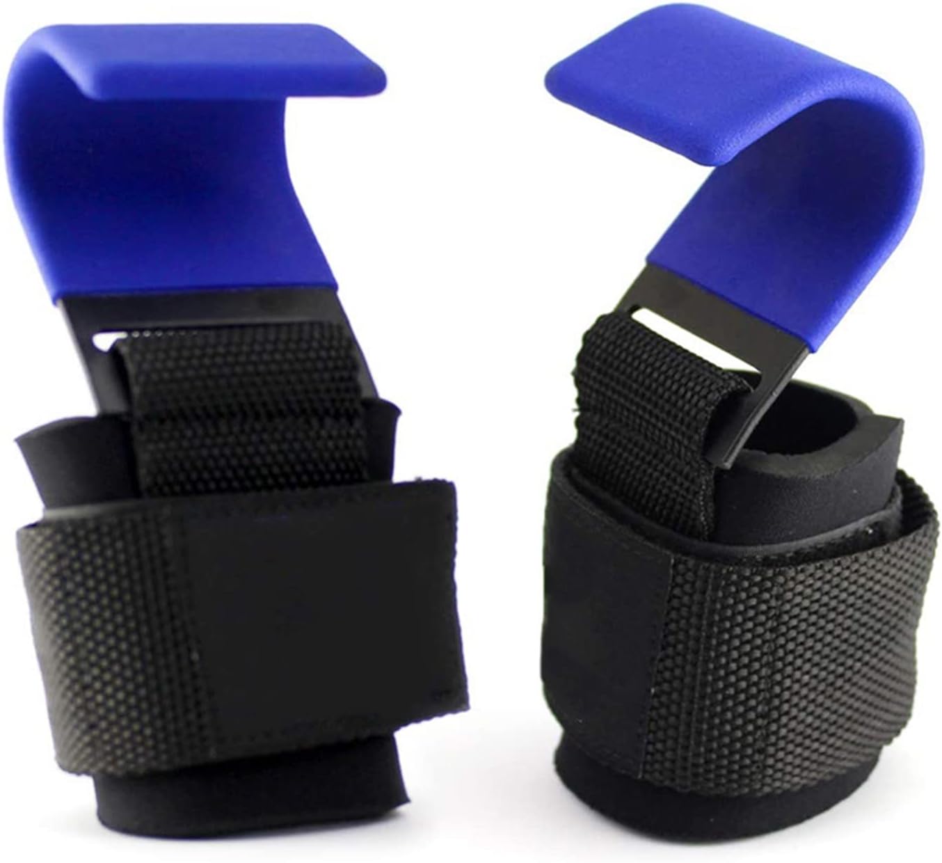 Weight Lifting Hooks with Wrist Wraps – Heavy Duty Grip Support for Deadlifts, Pull-Ups & Strength Training