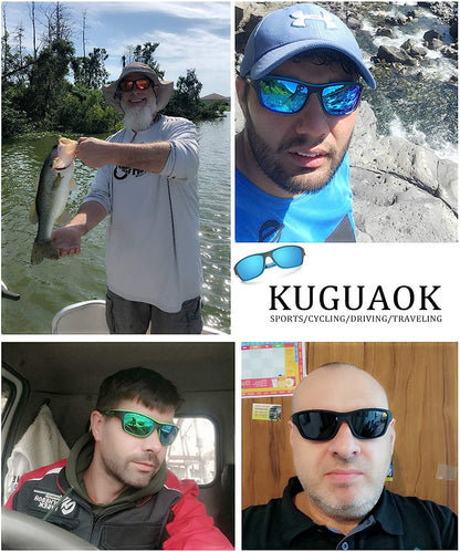 ⏰2026 Men's Outdoor Sports Sunglasses with Anti-glare Polarized Lens