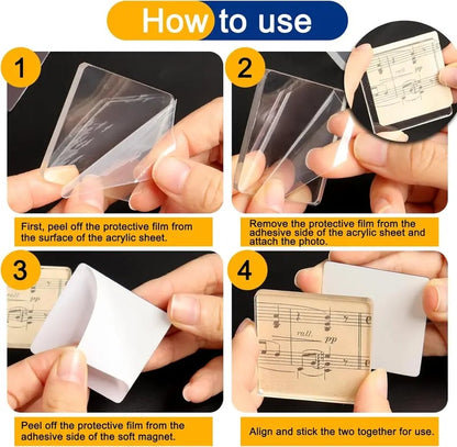 🧲 DIY Acrylic Fridge Magnet Kit