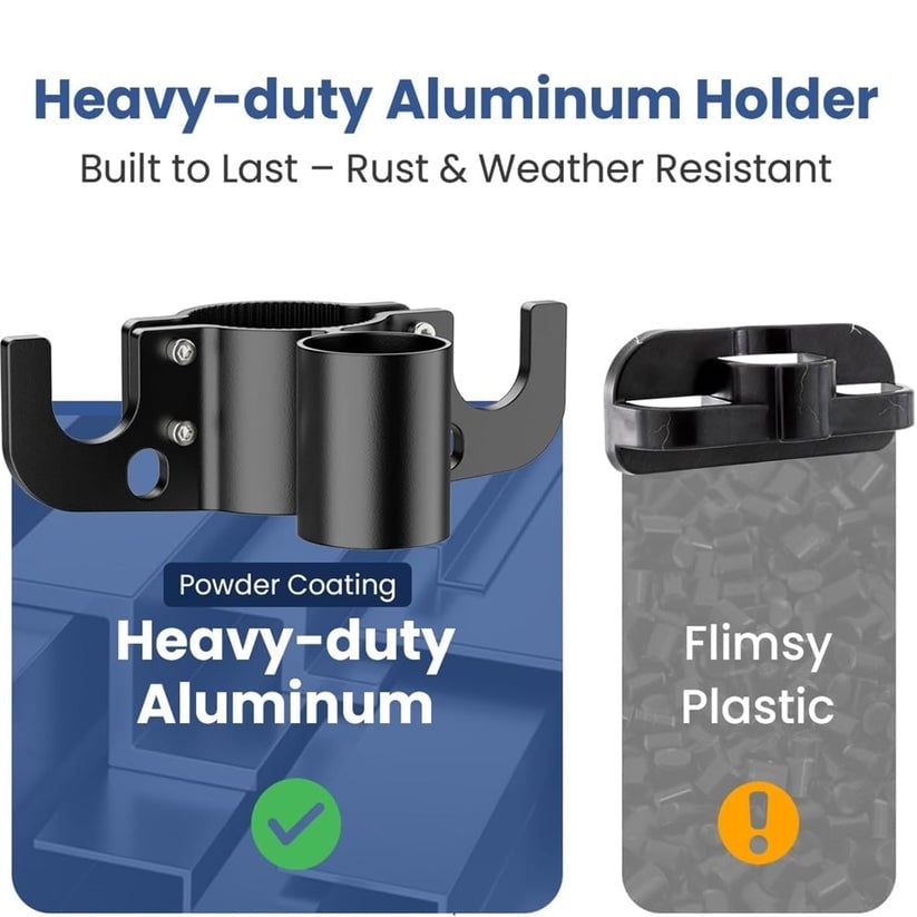 🔥2026 Aluminum RV Towing Chain Organizer & 7-Way Plug Holder ( RV Camper Accessories )