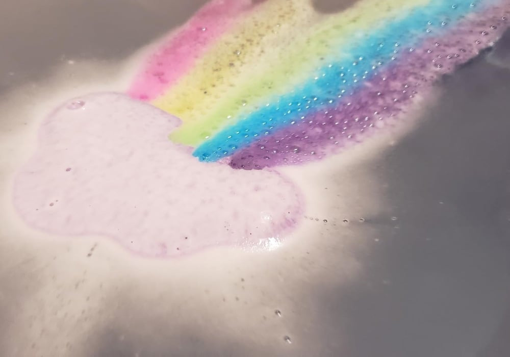 🫧 Rainbow Bath Bombs for Kids