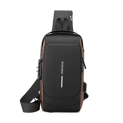Anti-Theft Sling Bag - Water-Resistant Crossbody Shoulder Bag