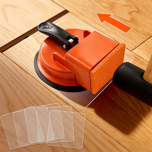 Heavy Duty Floor Gap Fixer Tools with Suction Cup & 5 Non-Slip Pads
