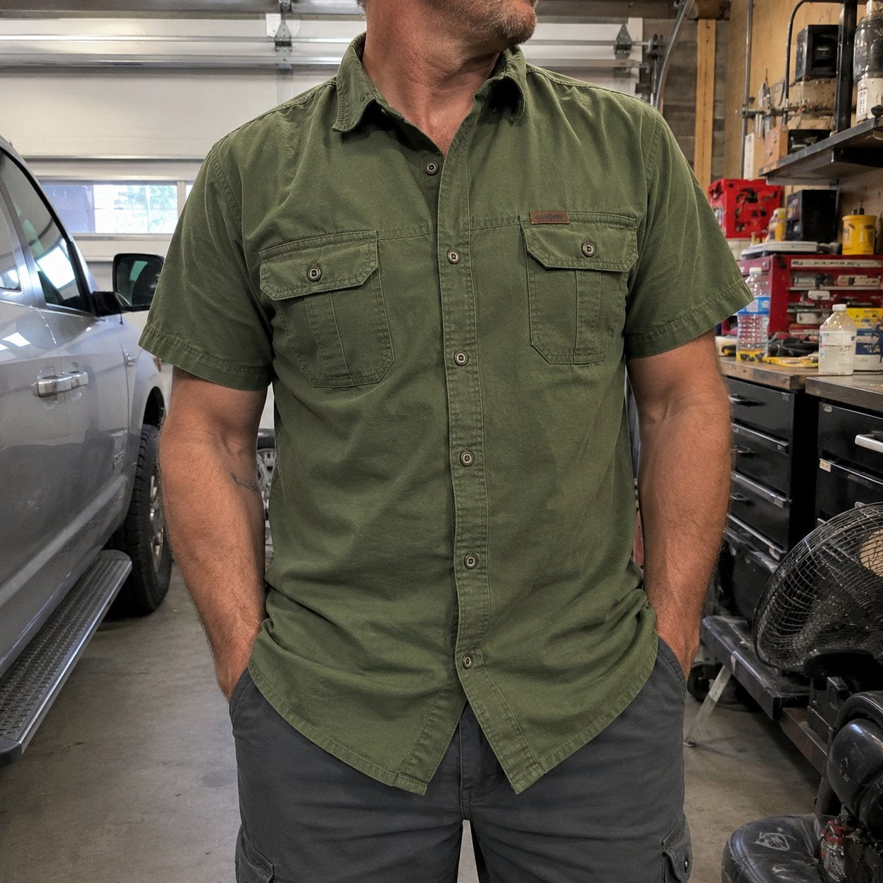 🌟Outdoor Adventure Polo Shirt - Comfortable and Durable🌟