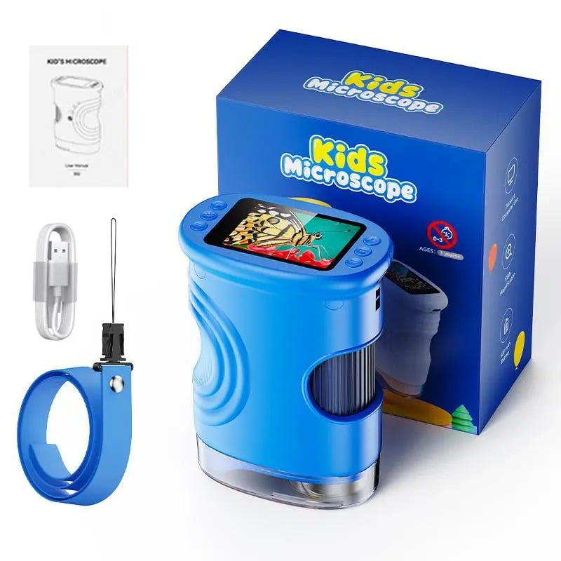 🔬 1000X Magic Eye: Kids' 2-in-1 Handheld Microscope & HD Camera 📸