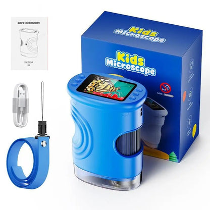 🔬 1000X Magic Eye: Kids' 2-in-1 Handheld Microscope & HD Camera 📸