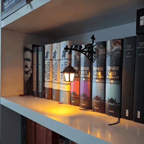 Library Lantern-Decorative Bookshelf Lighting（What you see is what you get！）