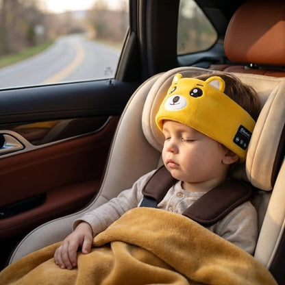 Kids & Adult Sleep Headband | Ultra Soft Bluetooth Animal Music Headphones