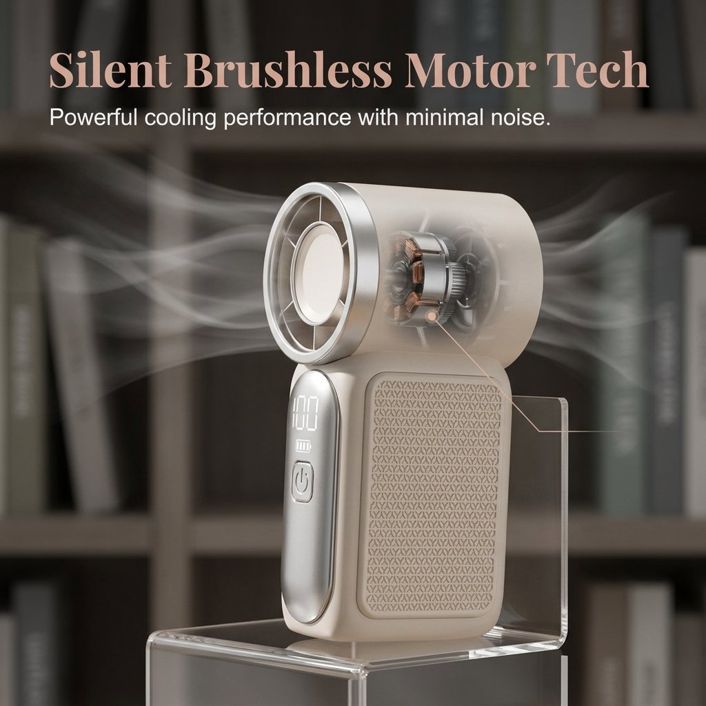 🔥Highly Recommended⚡Ultra-Light Turbo Cooling Fan