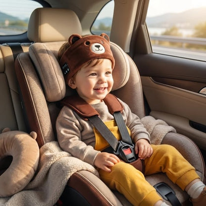 Kids & Adult Sleep Headband | Ultra Soft Bluetooth Animal Music Headphones