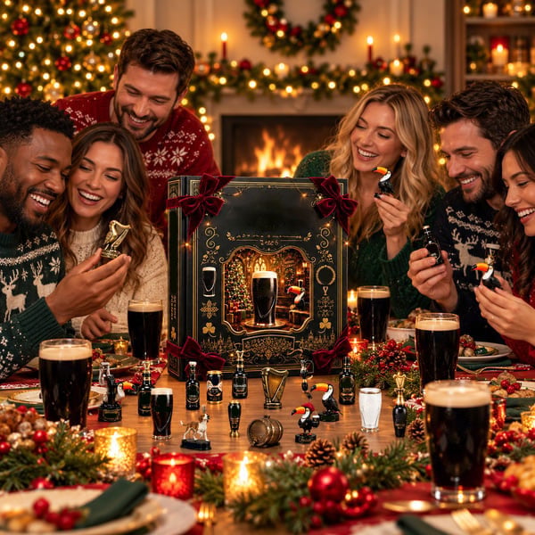 2026 Limited Edition Advent Calendar 24-Piece Miniature Collectibles Holiday Countdown Gift for Beer Lovers & Collectors