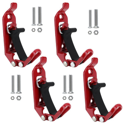 Heavy-Duty Rubber Tool Mount Clamps for Trucks & Garages