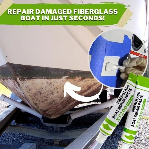 🔥Buy 1 Get 1 Free🔥Fiberglass Boat Repair Paste – Instant Gelcoat Fix, Marine Grade, Easy Apply ✨