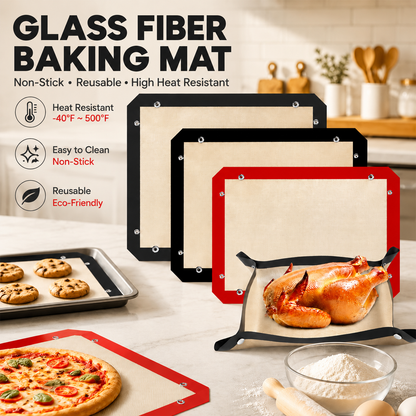 🍗 Baking mat with snap fasteners