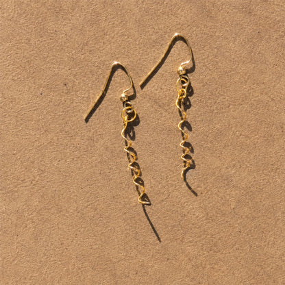 Spiral Ikebana Earrings