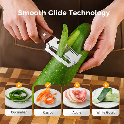 🥕 BUY 2 GET 1 FREE! 🔥 Multifunctional Vegetable Peeler for the Kitchen – Perfect for Fruits & Vegetables ✨
