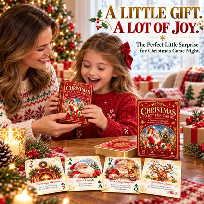 🃏🎅 Christmas Holiday Cheer Playing Cards - Make Your Christmas Game Night More Fun!