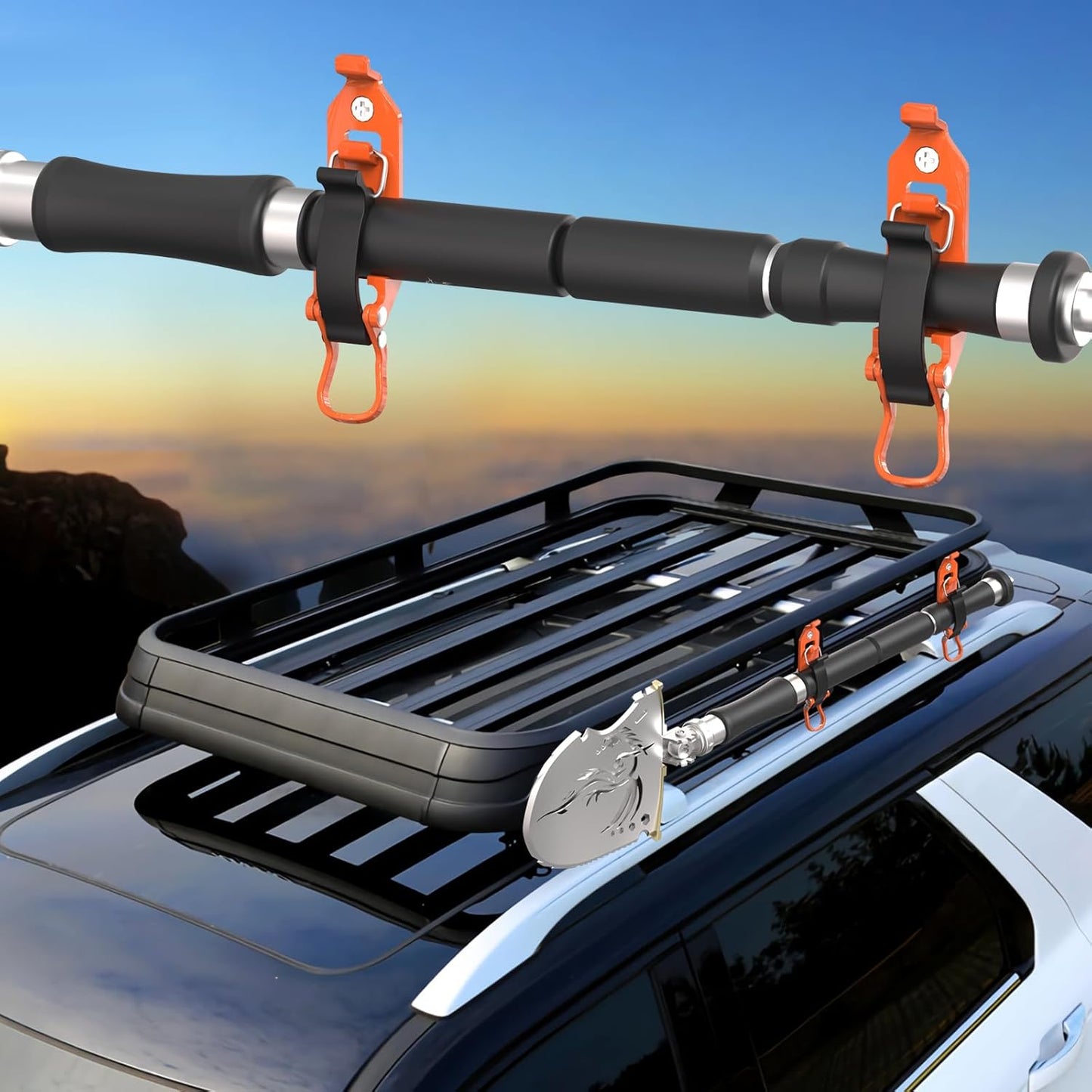 Heavy-Duty Rubber Tool Mount Clamps for Trucks & Garages