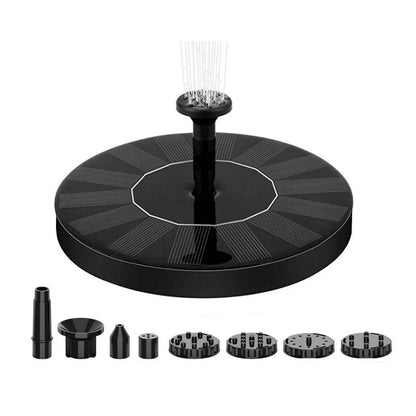 ☀Small solar fountain