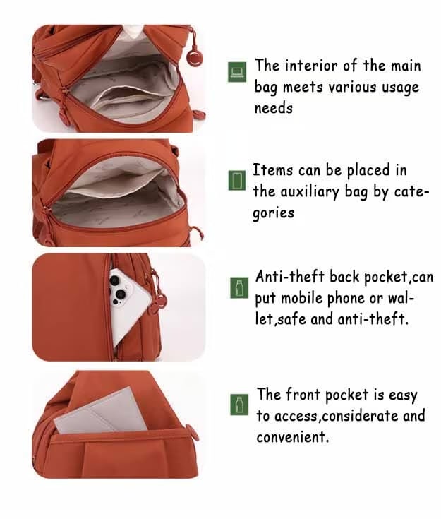 🔥2026 Premium 3 in 1 Anti-Theft Travel Tote Bag🎒