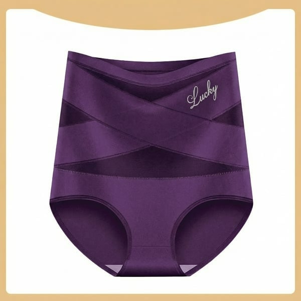 🔥🔥High Waisted Underwear Full Coverage Compression Briefs Panties All-Day Comfort