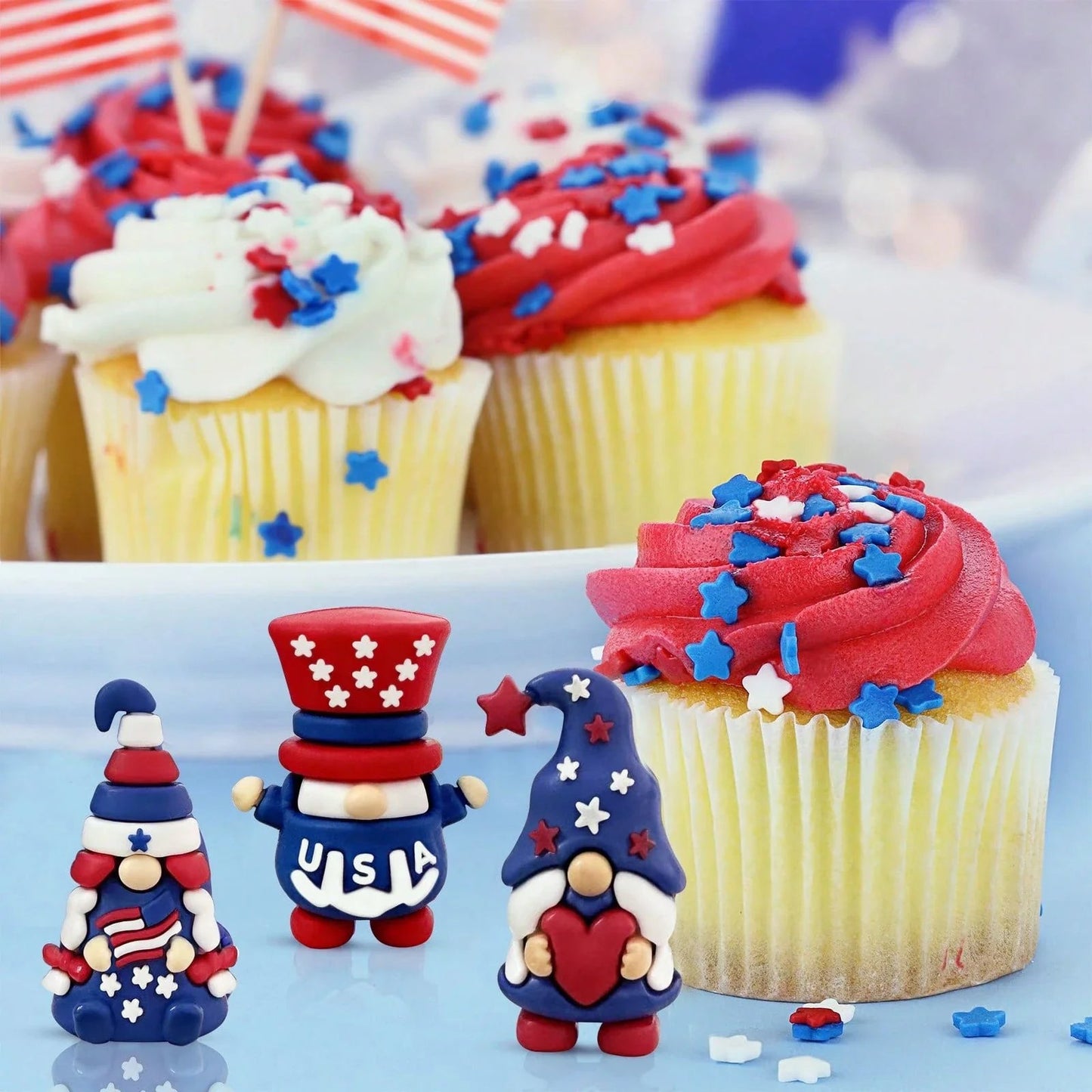 🔥Last Day 49% OFF - 🇺🇸 Patriotic gnome figurine, July 4th gift