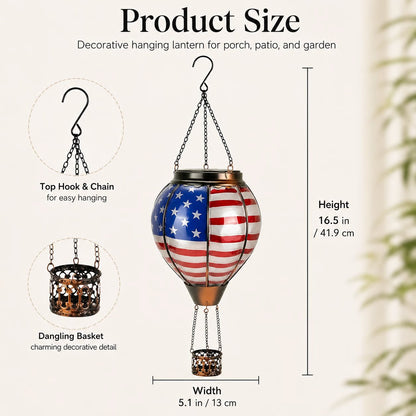 Solar Hot Air Balloon Lantern