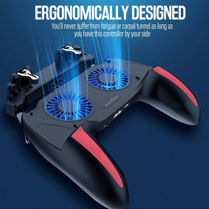 🎮 4-Finger Game Controller – Pro Mobile Gaming Grip