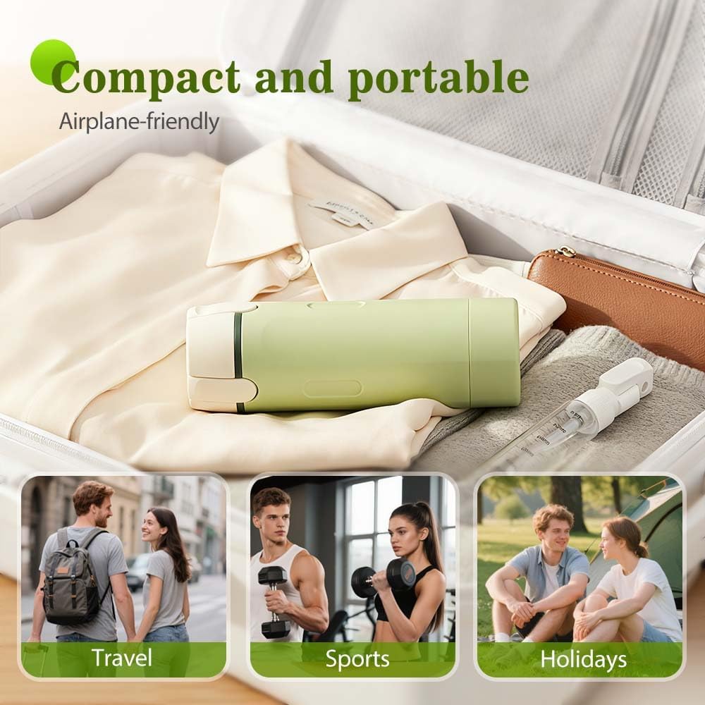 4 in 1 Travel Dispenser,4 Pack 30ML Travel Bottles