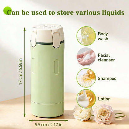 4 in 1 Travel Dispenser,4 Pack 30ML Travel Bottles