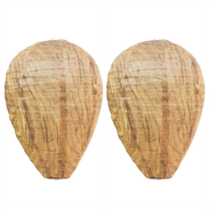 🐝Outdoor Hanging Fake Hornet Nest, Natural Wasp Repellent (8.6*11 inch)👍