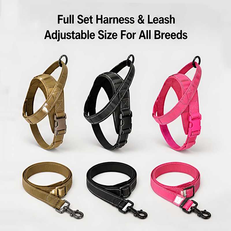 🏆LAST DAY SALE: ONLY ￡9.99!!🎁✨Heavy-Duty Tactical Dog Harness with Handle🐕