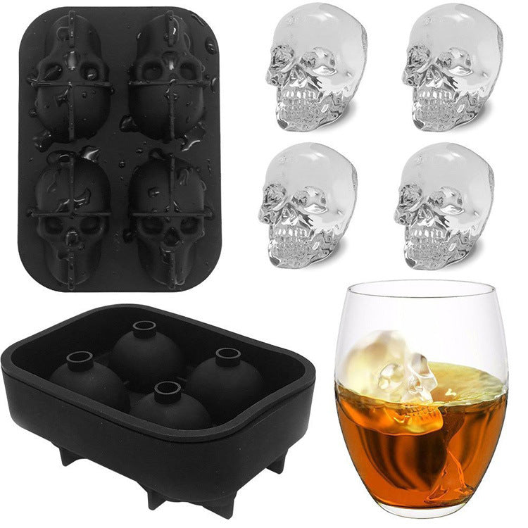 Multi-Use Skull Mold – For Cocktails, Cookies or Soap 💀🍪