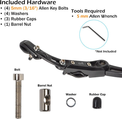 🚲 Premium Adjustable Bike Kickstand – Stability Meets Durability