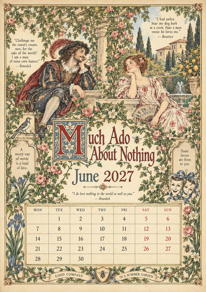Legends Of Britain 2027 Wall Calendar – Folk Tales, Monsters & Old Stories