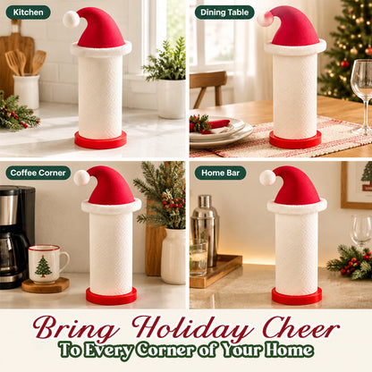 Santa Hat Kitchen Paper Towel Holder