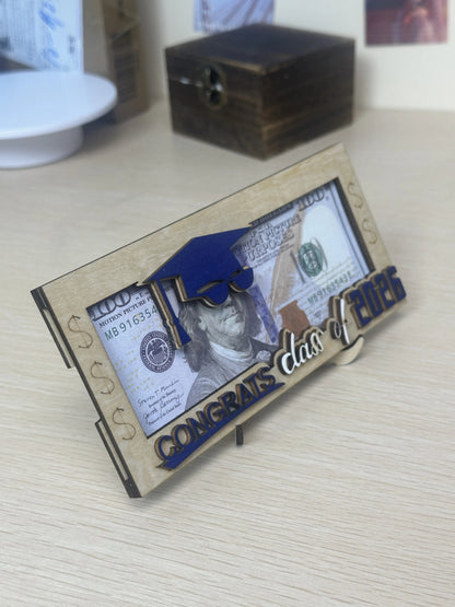 🎓 Graduation 2026 Money Holder – Unique Wooden Cash Gift Box for Class of 2026, Perfect Creative Gift for Seniors 🎁