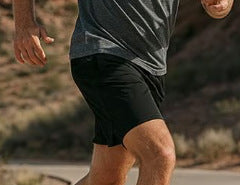 Men's 2 in 1 Quick Dry Gym Running Shorts With Liner
