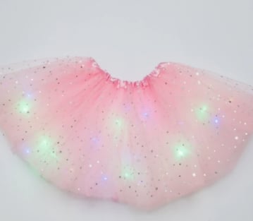 🌟 Final Clearance! Princess Glow LED Skirt – Soft Safe Stretchy